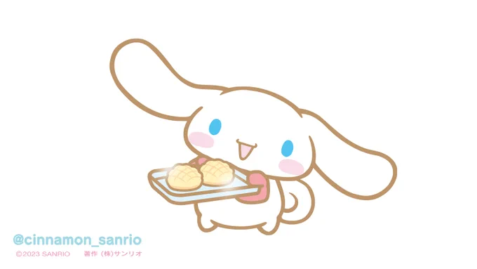 おはよう焼きたてのメロンパンはいかが?