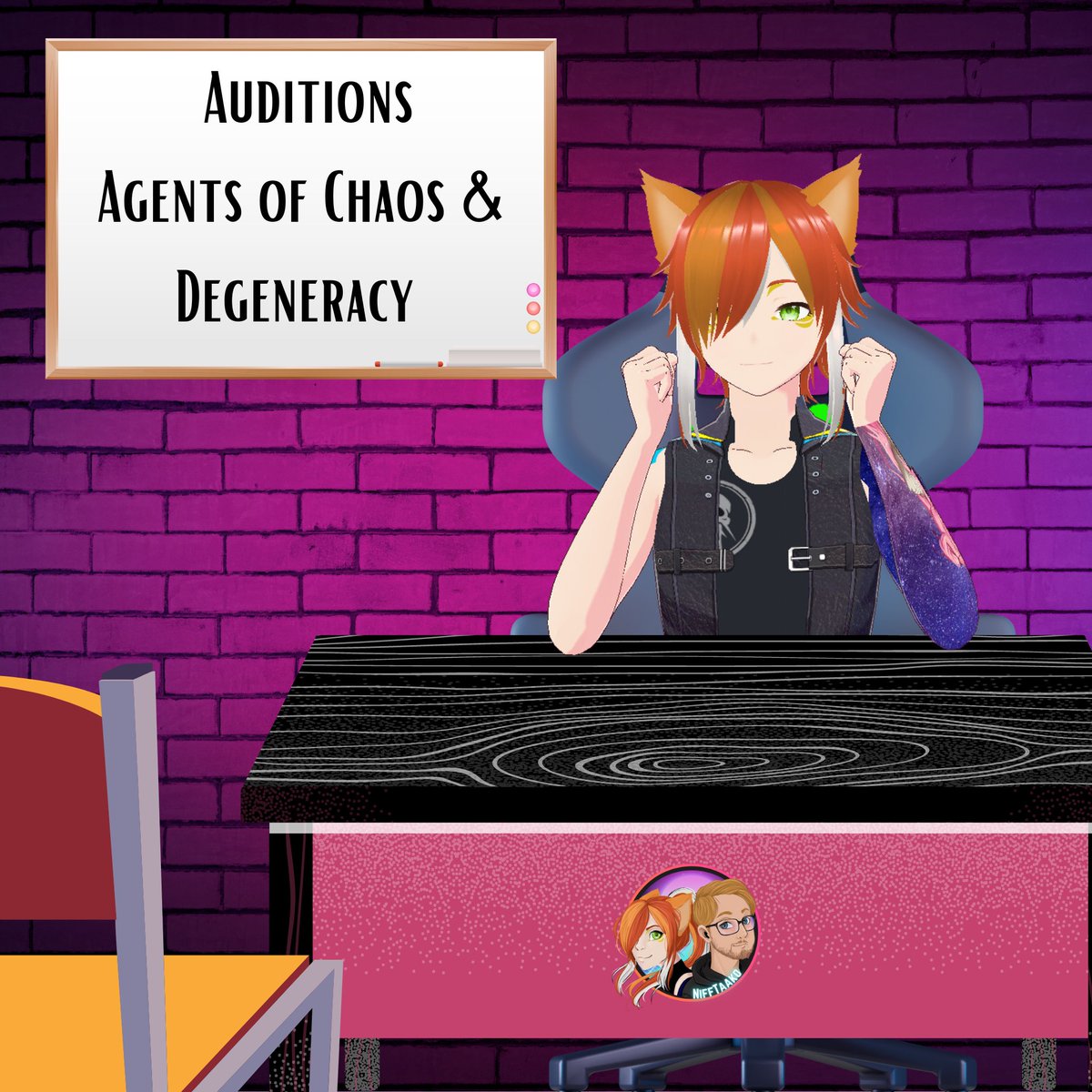 TeekoVibe's tweet photo. Now auditioning for the Role of Tom Foolery and chaos!
#vtuber #engvt #VTuberUprising https://t.co/HBU9M77Avg