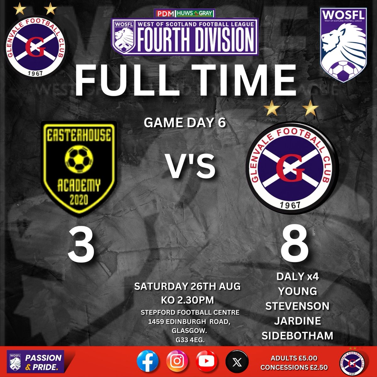 GlenvaleAFC67's tweet photo. Another 3 points on the road for the lads! A few familiar names on the score sheet and a rare one from Mark Jardine!!🔴⚫️ https://t.co/tYEK0yqWXS