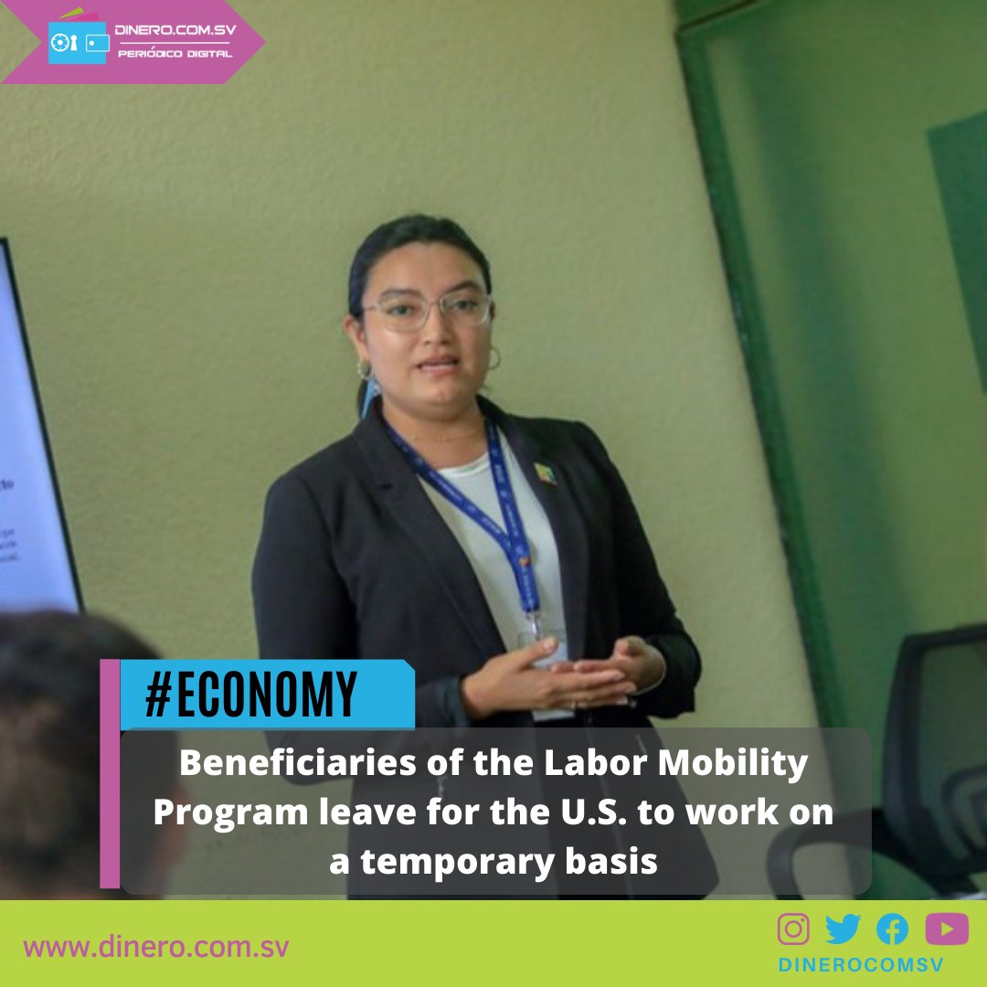 dinerocomsv's tweet photo. #Breakingnews Beneficiaries of the Labor Mobility Program leave for the U.S. to work on a temporary basis @USAIDES
Read it here: https://t.co/2DkFjOtowS
#beneficiaries #LaborMobilityProgram #temporarybasis #UnitedStatesAgencyforInternationalDevelopment https://t.co/3jeYXpPEfI