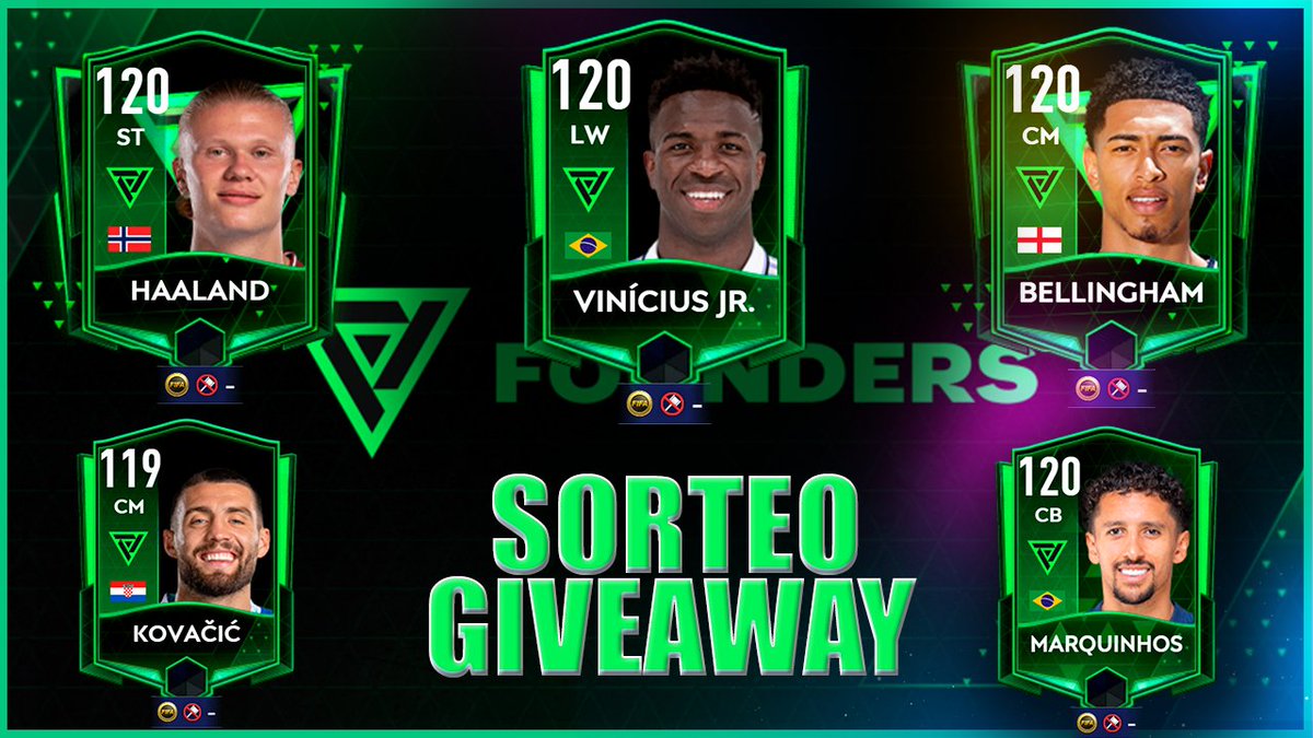HDWolvie's tweet photo. 🚨SORTEO ESPECIAL FUNDADORES patrocinado por @EASFCMOBILE

Requisitos: 

✅Seguir a @HDWolvie y @EASFCMOBILE 
 🔃RT a este Tweet  
✅Suscribirse a YouTube 
✅Follow en Twitch (wolviehd)
⚽️Comenta el tweet con el jugador que elegirías  

Finaliza el MIERCOLES 30 👏 https://t.co/D2CTmGwsPm