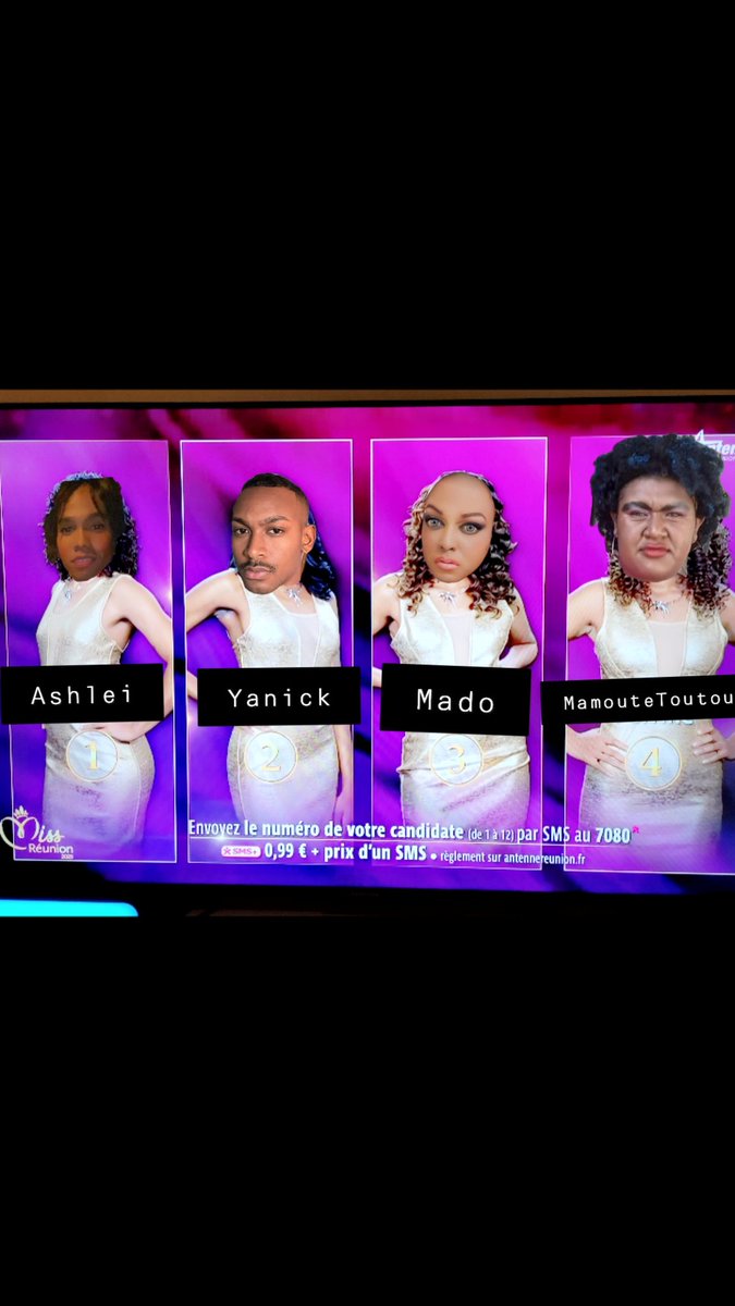 Roshan_97450's tweet photo. Zot y vote pour qui ? #MissReunion https://t.co/dzee5GCql1