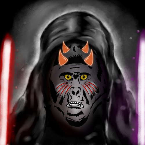 DrakArtForge's tweet photo. Power!!! Unlimited Power!!! - Sith Lord Kongoo
Dont forget to check the other Crazy Gorillas on opensea!

#NFTCommunity #NFTCollection #NFTCollection #StarWars #starwarsfanart #UNLIMITED #nft https://t.co/IaxB0exDkh