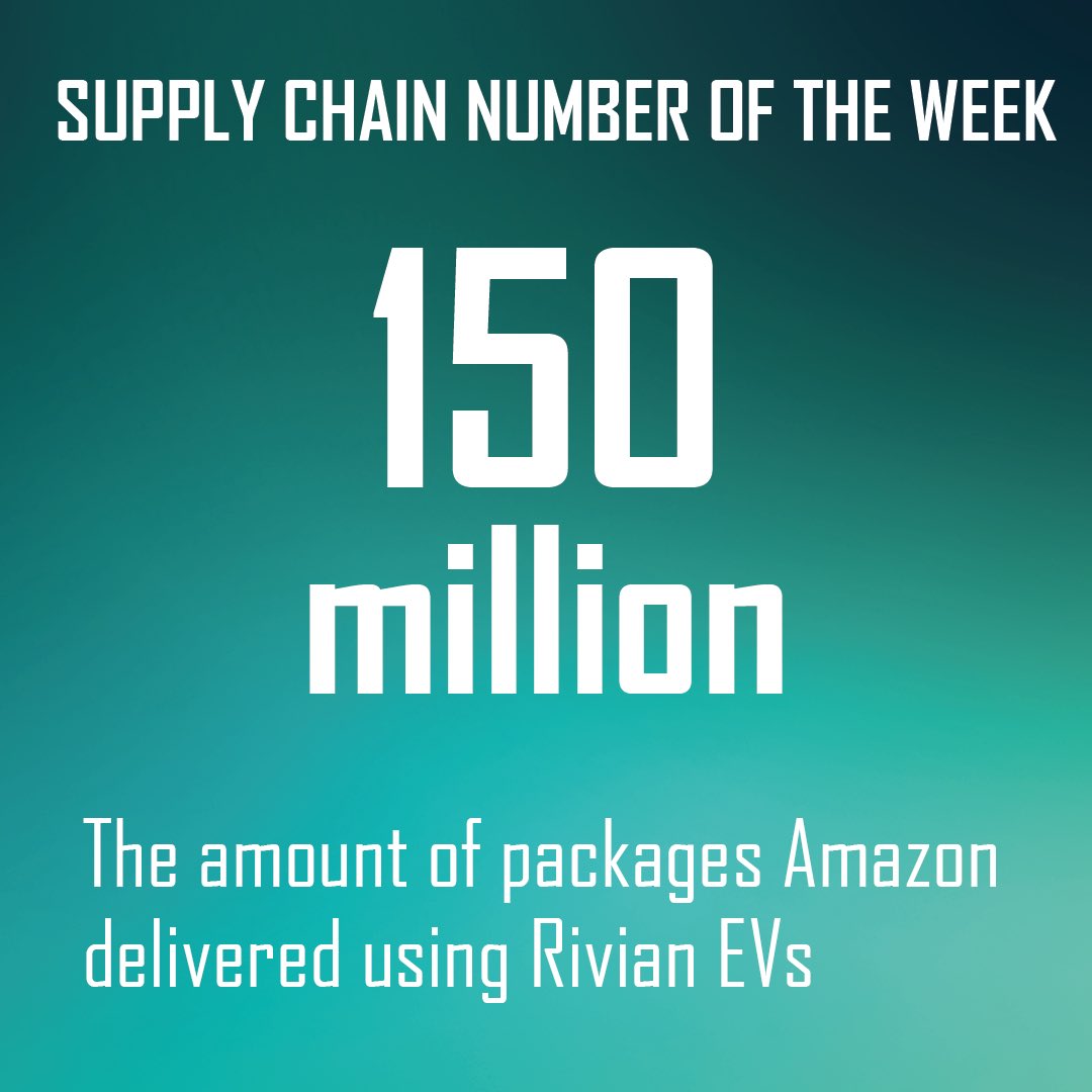 MickellLindsay's tweet photo. @ATSCblog Number of the Week‼️

🚙More than 5000 EDVS were deployed over 800 cities across the US

To read more about this story and others, click the link to view- https://t.co/LrQN1POszP

#supplychain #logistics #Rivian #EV #Amazon #atscblog https://t.co/BPUnsc4aFh