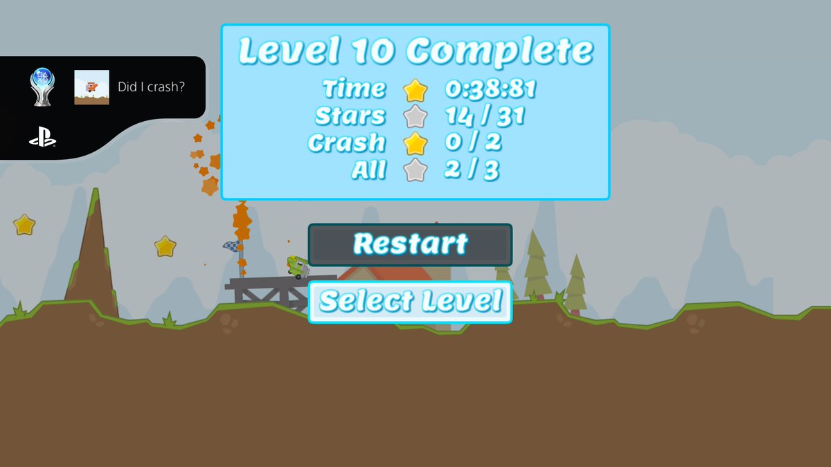 ultimania_0's tweet photo. Fly the Plane
Did I crash? (PLATINUM)
#PlayStationTrophy #PS5Share, #FlythePlane https://t.co/wvhAPyEJDw