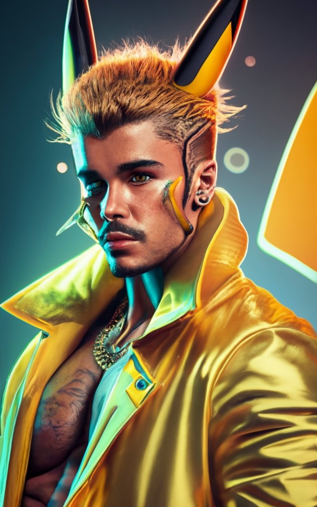 aiamart1's tweet photo. 1. Justin Bieber - Pikachu 

#justinbieber #pikachu #pokemon #ai https://t.co/wzZp83nv67