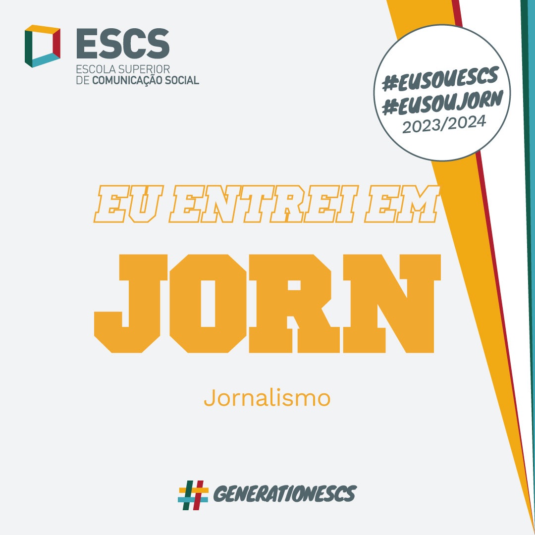 ESCS's tweet photo. A ESCS dá as boas-vindas aos/às novos/as estudantes. 🤩 Muitos parabéns pelo vosso ingresso no Ensino Superior! 👏👏👏 É com imensa honra que vos recebemos na família escsiana. 😊 #EuSouESCS #EuSouAM #EuSouJORN #EuSouPM #EuSouRPCE #GenerationESCS 💙💛❤️💚 https://t.co/RlRSSkxrpm
