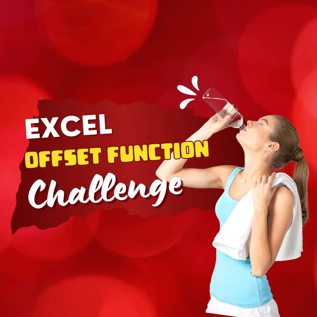 IlgarZ's tweet image. 📊 Calling all Excel Enthusiasts! 📊
Are you a wizard with Excel? 🧙♀️🔍 Put your skills to the test in our exciting Excel Challenge! 🚀📈 This time, we're diving into the intriguing world of OFFSET function.
linkedin.com/posts/ilgarzar…
#ExcelChallenge #OFFSETFunction #ExcelLovers