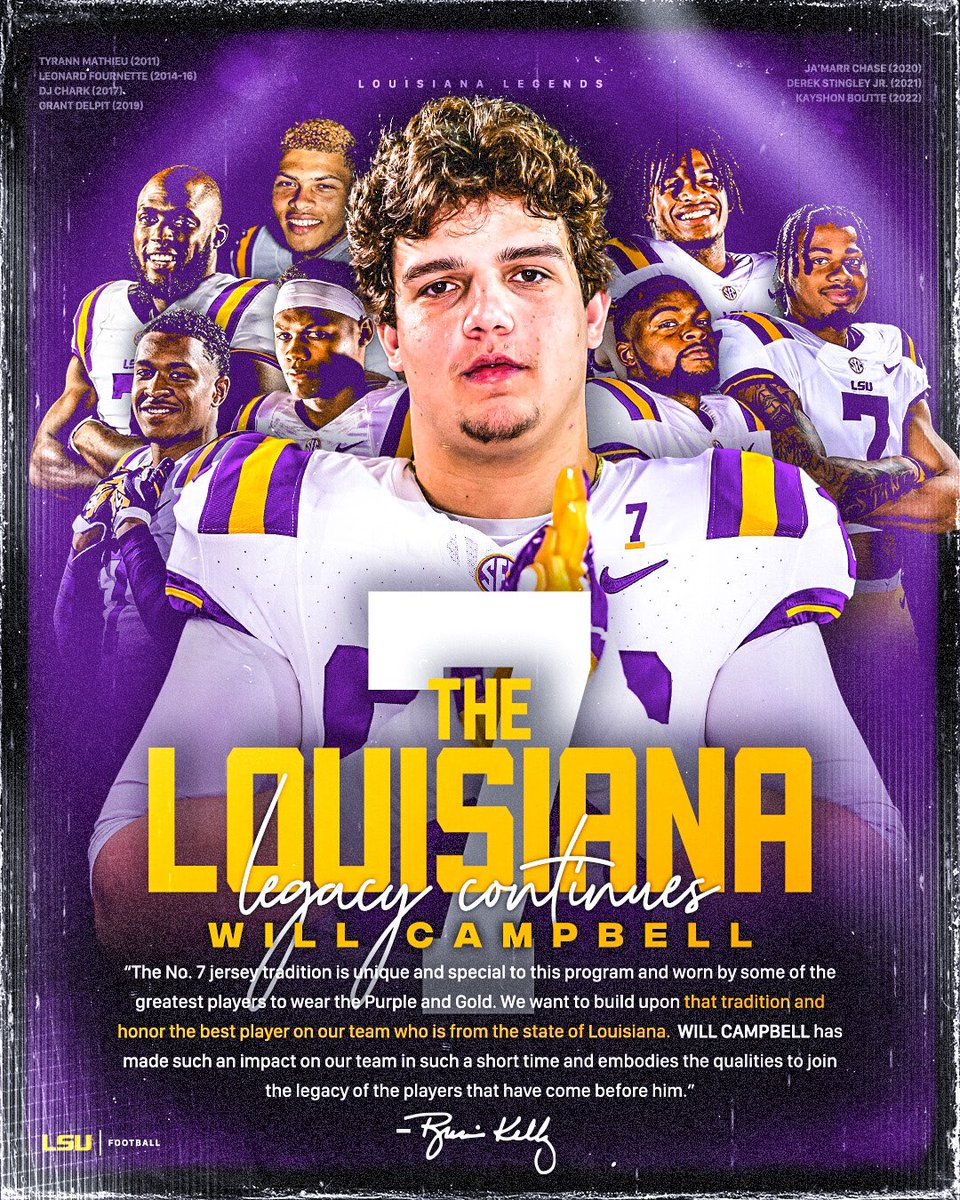 LSU Football tweet media
