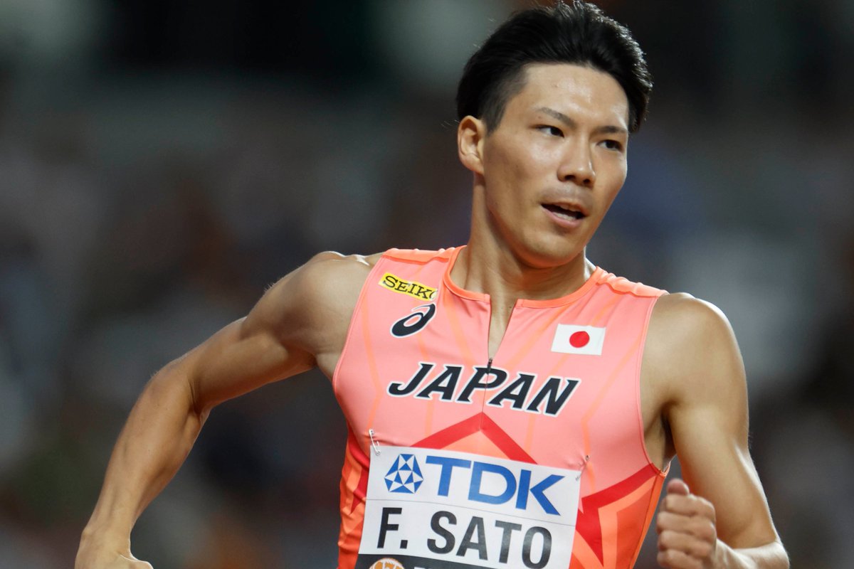 jaaf_official's tweet photo. 【#ブダペスト世界陸上🇭🇺】

⏰深夜2:30～
✅男子4×400mリレー予選（2組3着＋2）

1組2レーン🇯🇵#日本

メンバーが発表になりました🎉

①#地主直央（法政大学）
②#佐藤風雅（ミズノ）
③#佐藤拳太郎（富士通）
④#中島佑気ジョセフ（東洋大学）

応援よろしくお願いします🙌🇯🇵

📺#TBS #TVer #UNEXT 放送・配信中
✅特設サイト
https://t.co/dTUFi1bV19
#声援を力に_挑戦のその先へ #世界陸上

写真提供：フォート・キシモト