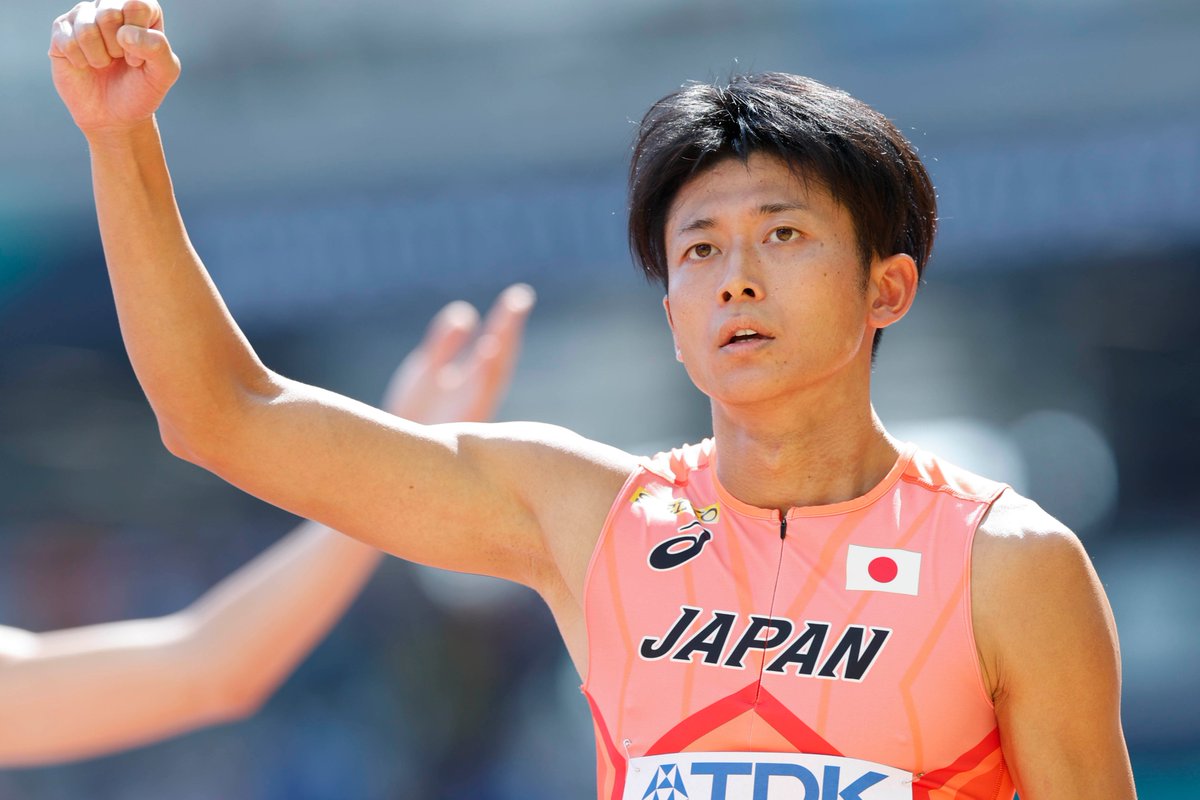 jaaf_official's tweet photo. 【#ブダペスト世界陸上🇭🇺】

⏰深夜2:30～
✅男子4×400mリレー予選（2組3着＋2）

1組2レーン🇯🇵#日本

メンバーが発表になりました🎉

①#地主直央（法政大学）
②#佐藤風雅（ミズノ）
③#佐藤拳太郎（富士通）
④#中島佑気ジョセフ（東洋大学）

応援よろしくお願いします🙌🇯🇵

📺#TBS #TVer #UNEXT 放送・配信中
✅特設サイト
https://t.co/dTUFi1bV19
#声援を力に_挑戦のその先へ #世界陸上

写真提供：フォート・キシモト