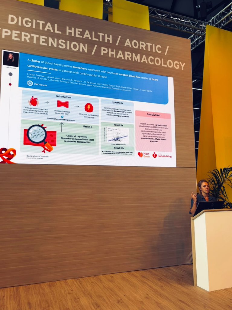 Malin_Overmars's tweet image. 🫀🧠 #ESC2023 #ESCCongress2023 #HeartBrainConnection #Olink @Hartstichting