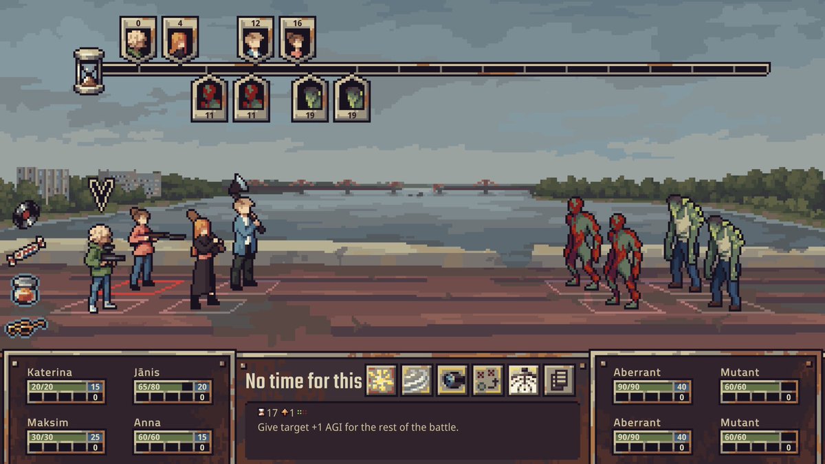 ColdwildGames's tweet photo. Check out these new backgrounds‼️ #screenshotsaturday #theoutbreak #indiedev #pixelart #turnbased https://t.co/RnHyG0zWfJ