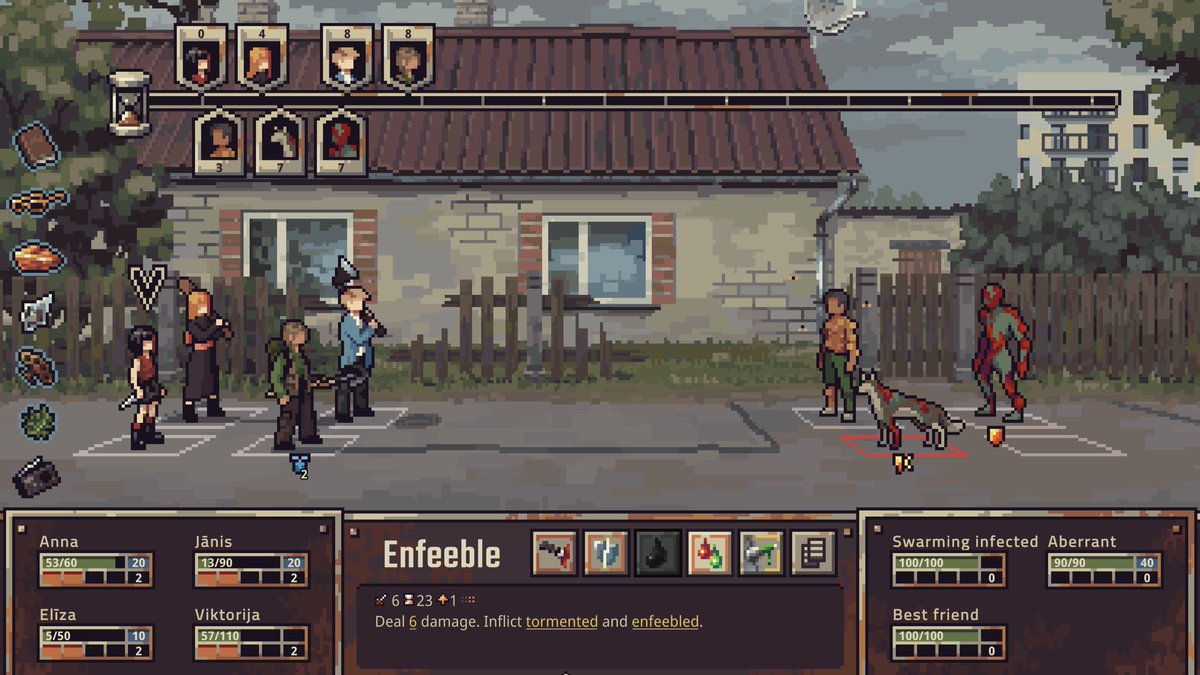 ColdwildGames's tweet photo. Check out these new backgrounds‼️ #screenshotsaturday #theoutbreak #indiedev #pixelart #turnbased https://t.co/RnHyG0zWfJ