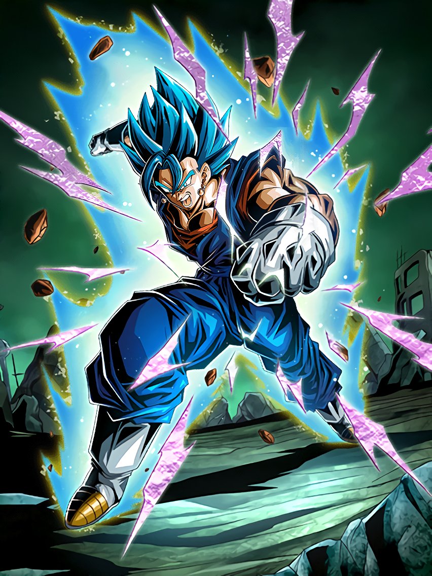 Luca_dokkan's tweet photo. Like &amp; Retweet to get the Vegito Blue luck for the upcoming Dokkan Fest https://t.co/n31VRmWKUs