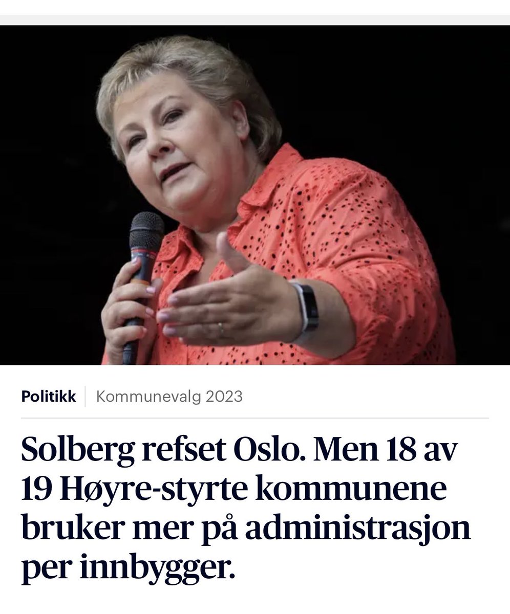 SunnivaBjerkaas's tweet photo. Det er noe smått arrogant over Høyres valgkamp. De er omtrentlige på sitt beste, uærlige på det verste. En burde kunne forvente mer av Høyre. https://t.co/wnrAmoBX6Z https://t.co/PKvIkeg2lj