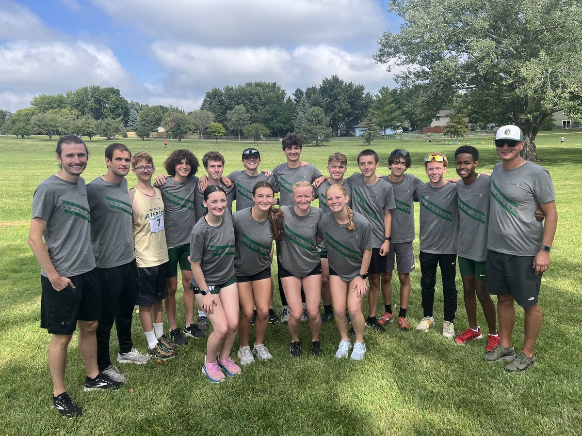 SFJeffersonxctf's tweet photo. It was a great day to compete in the tradition rich Mack Butler Memorial Meet to start our season. Proud of the effort of our kids! #respondvsreact https://t.co/HtRDwn5Yli