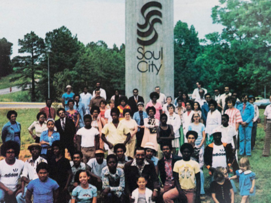 HotepDoobs's tweet photo. During the Nixon Admin, Floyd McKissick approached the president with a “shovel ready” plan to build a city in NC. 

Soul City.

It was green lit and funded. 

Even after being smeared and passing frivolous tests, Republicans wouldn’t continue the project after Nixon resigned. https://t.co/BgpYFVpKWN
