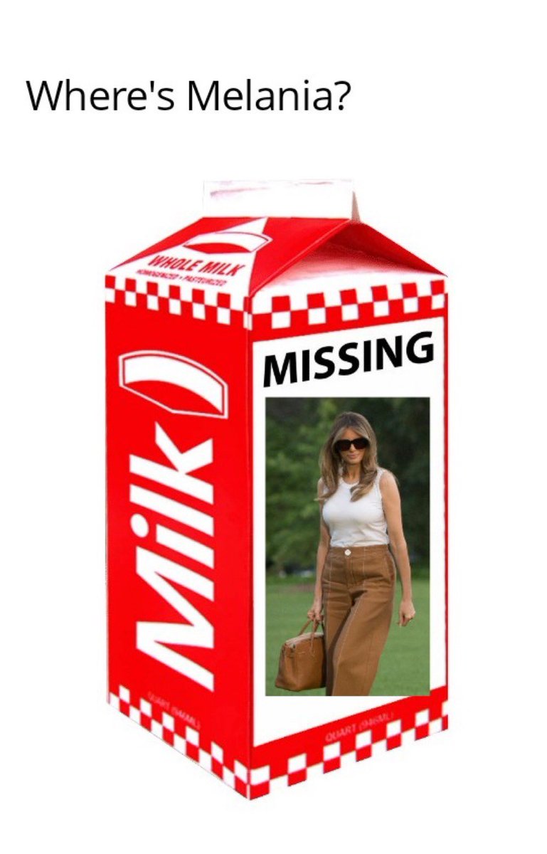 Real_Chatty_Cat's tweet photo. Wheres Melania &amp; her "I really don’t care do you?” jacket? https://t.co/DupcP5ljKJ