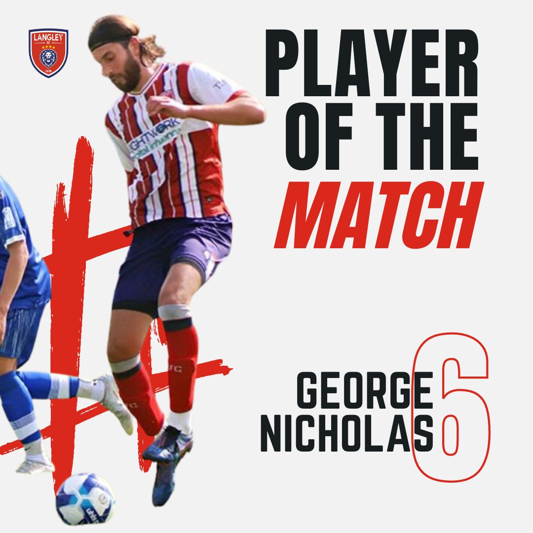 LangleyFC_'s tweet photo. TODAY'S LANGLEY FC PLAYER OF THE MATCH:
🏆 GEORGE NICHOLAS
#UpTheMerryMakers #LFCCSP #IsuzuFAVase https://t.co/xLS5D0Alpy
