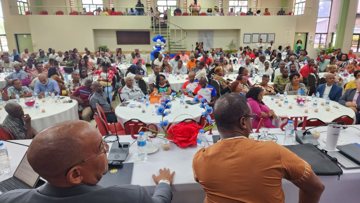 What an amazing opening session of our Annual Delegates' Conference! 
Look at this turnout

#Barbadosworkersunion #ItsAboutYoU #ADC2023 #annualdelegatesconference