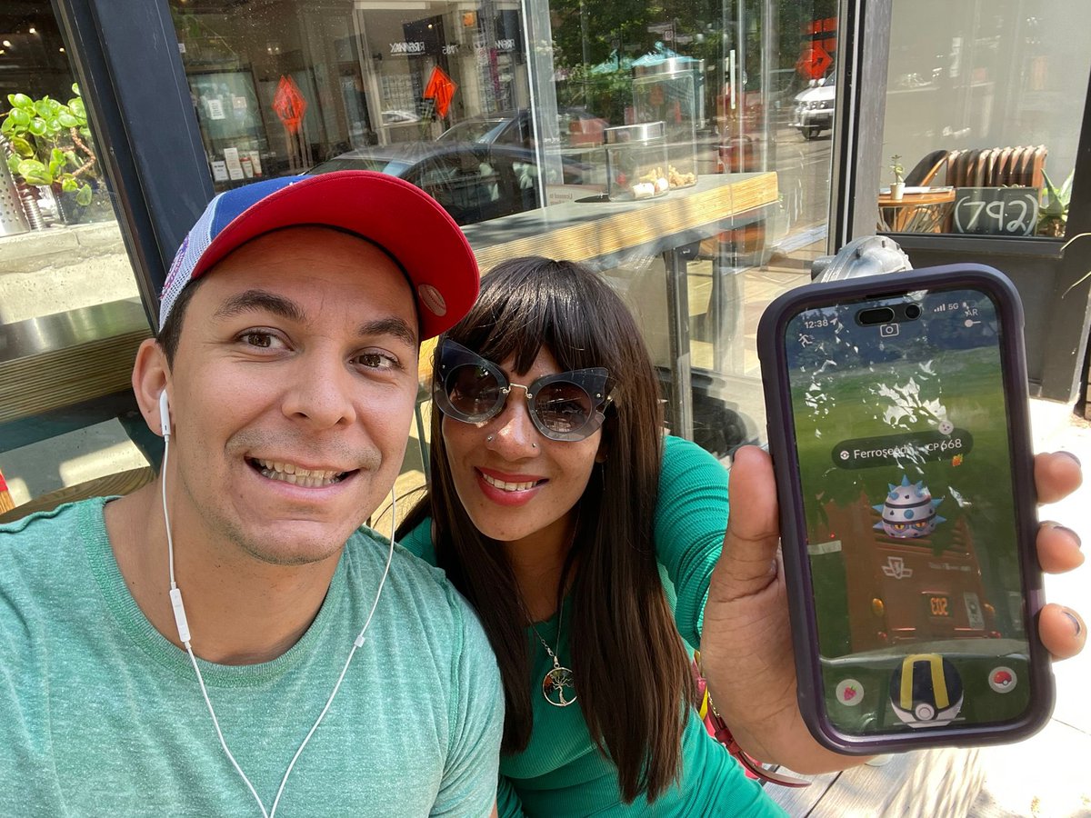 First shiny of the day! #PokemonGOFest2023