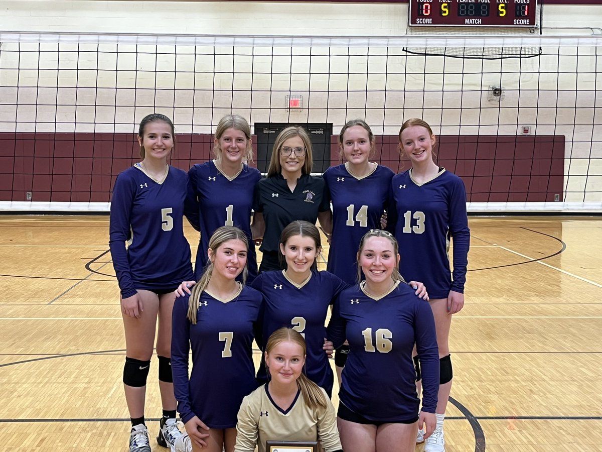 Freshmen Trojans defeat FZN to win the SCW Tournament!  GREAT way to start the season!