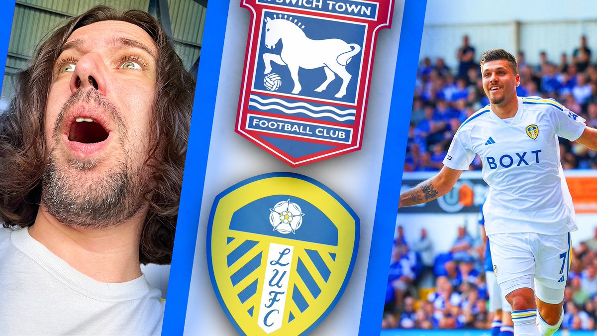 Benjaminbloom's tweet photo. โฝ๏ธ Ipswich 3-4 Leeds VLOG
Leeds new look front four hit all four goals in a seven goal thriller at Portman Road. Hereโs my take on a first defeat for Ipswich and a first win for Leeds!
๐ฅ https://t.co/a4vixjvxRJ
#ITFC #LUFC #IPSLEE https://t.co/QPSfmq4fsa