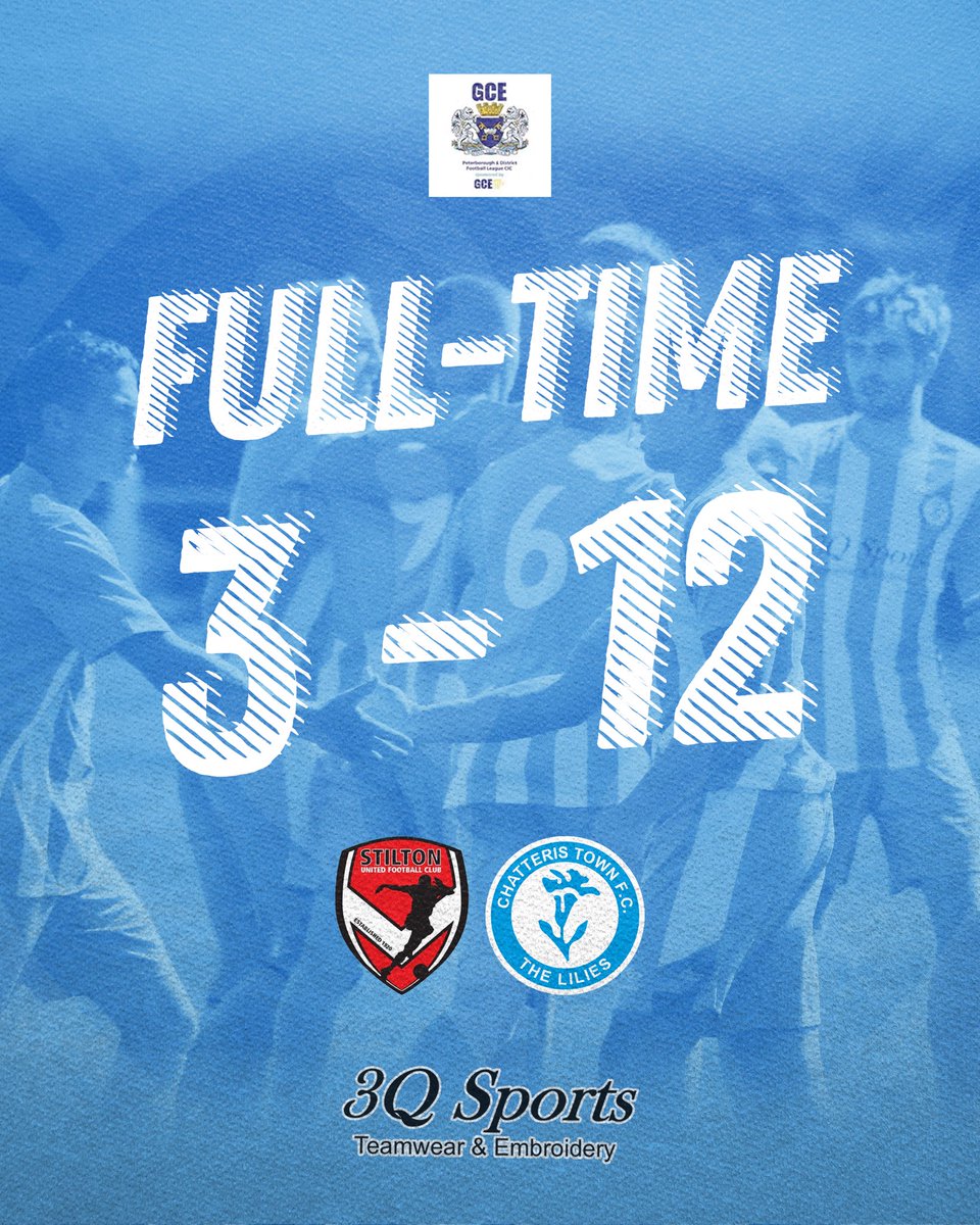 ChatterisTownFC's tweet photo. 🔥🤯 An emphatic win for the Men's First Team this afternoon in Stilton! 

A stellar all-round team performance resulted in a convincing win, with Saunders &amp; Ruscoe scoring braces, and Bond &amp; Stonnell-Fitzgerald each contributing to the impressive haul with 4 goals each! 🤩

#UTL https://t.co/3y5D70YuPm