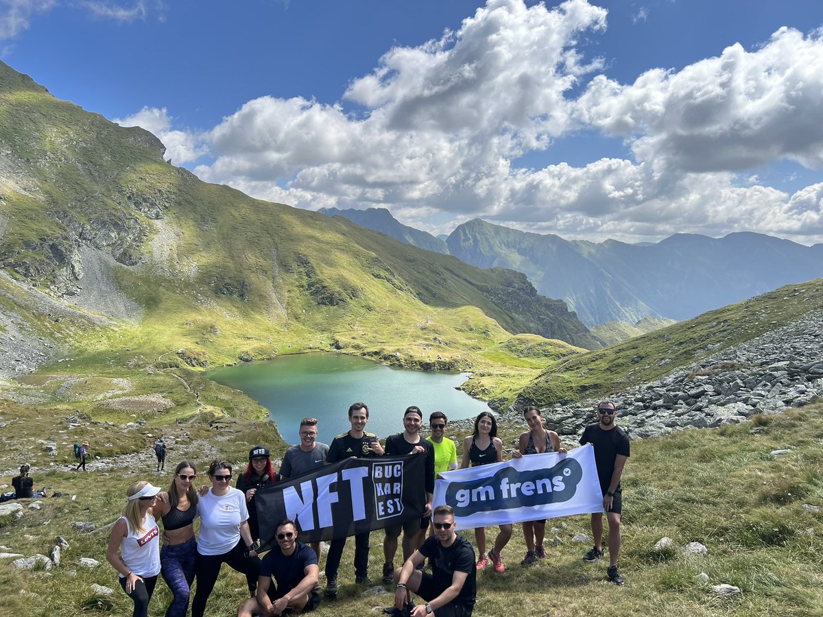 gm frens 🫂

Mountain IRLM powered by <a href="/metaventis/">Metaventis</a>.

Old &amp; new amazing frens. Great weather. We feel grateful AF for all of you &amp; today’s memories! 

It’s not only about JPEGS! It goes beyond! ❤️🫂

LFG! 🔥