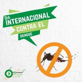 En el Día Internacional contra el Dengue se busca en crear conciencia sobre el control y eliminación de los espacios donde se procrea el mosquito que transmite esta enfermedad viral, muy común en nuestro país. ¡Únete a la causa! #TodosContraElDengue