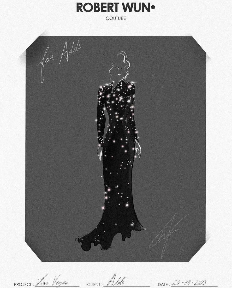 adeleworethat's tweet image. 25|8|23 Weekend 24

I used to pray for times like this 😭
Adele wears custom Robert Wun “Rain Fall Gown” made out of 15,000 hand embroidered @swarovski clear crystals recreating a rainfall.

#WeekendsWithAdele