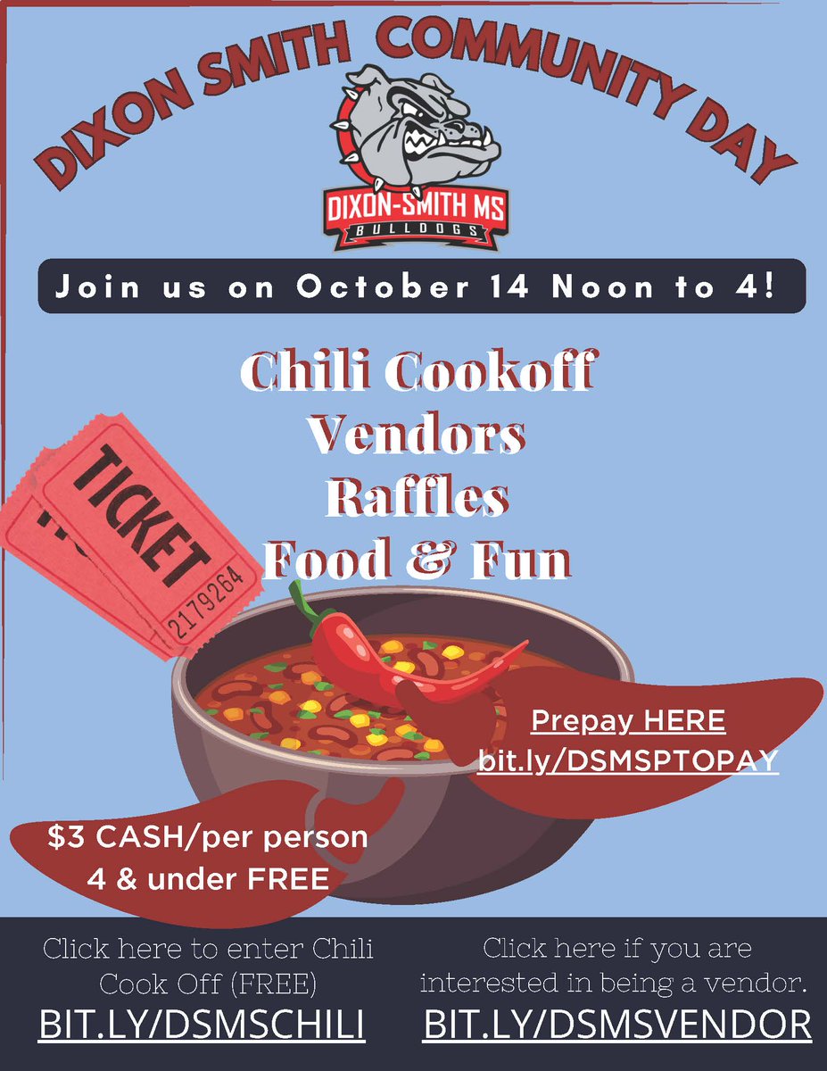 DixonSmithMS's tweet photo. We are so excited about our upcoming DSMS Community Day! Be sure to use the links at the bottom! #ElevateStafford #StaffordCommunity https://t.co/ybEjS1Lmmp