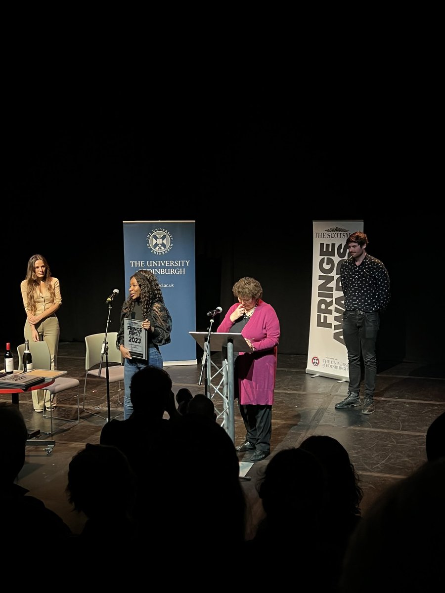 PLUS - a HUGE shoutout to the other amazing #FringeFirst winners including <a href="/hellomiriam/">Miriam</a>'s #StrategicLovePlay <a href="/painesplough/">Paines Plough</a> 

And, Beasts <a href="/womxnxarts/">BEASTS @ EdFringe 23</a> 

Make sure you check 'em out before the end of the festival!