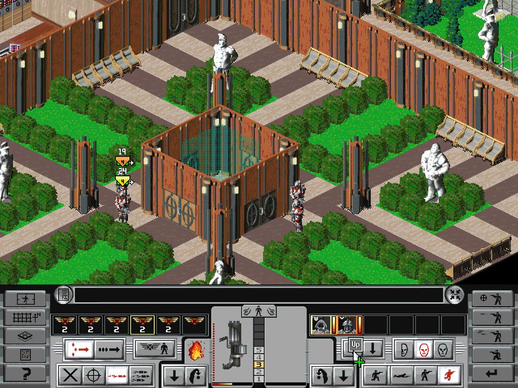UyRetrocompUy's tweet photo. Aunque llevo años jugando X-Com Apocalypse, creo que es la primera vez que veo este edificio
Excelentes gráficos (1997) sin aceleración ni suavizado
Incluso detalles como el balde y la escoba en un pasillo de servicio
#XCOM #XCOMApocalypse 
#uyretro #juegosretro #juegosDOS #90s https://t.co/m7u43BzS3m