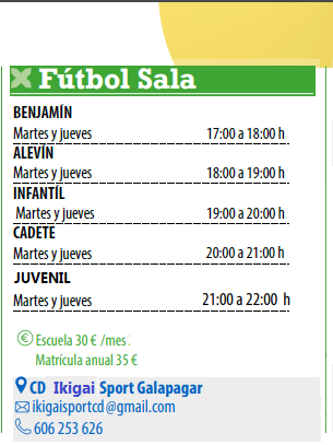 Aprovechamos para ampliar info que se podrá incluir en futuras versiones de la guía.  Periodos de inscripción abiertos!! 📢 ikigaisport.es