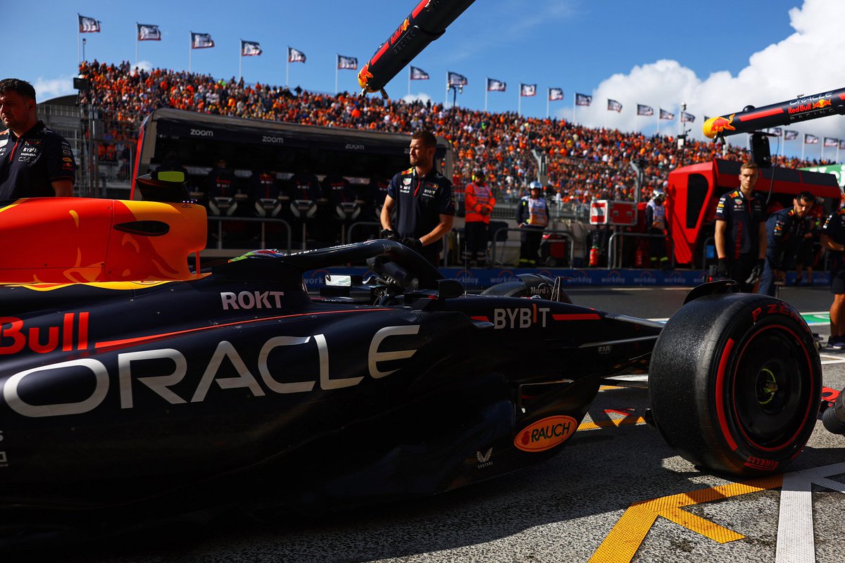 SChecoPerez's tweet photo. Was a tricky day for us and was even more complicated after the red flag in Q3.
We have a great race car, so I’m positive that we can fight for a good result tomorrow. 

Ha sido un día difícil para nosotros y se complicó aún más después de la bandera roja en la Q3.
Tenemos un buen coche para la carrera, Confio en que mañana estaremos en la pelea por un buen resultado.

#SP11 #DutchGP