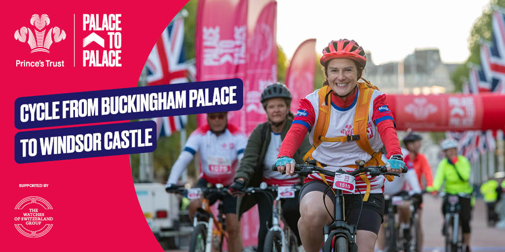 Whether you’re an experienced rider or taking on your first cycling event, there’s something for all taking part in #PalaceToPalace. Hop on your bike & show your support for young people by signing up today 🚴‍♀️➡️ brnw.ch/21wC1gl