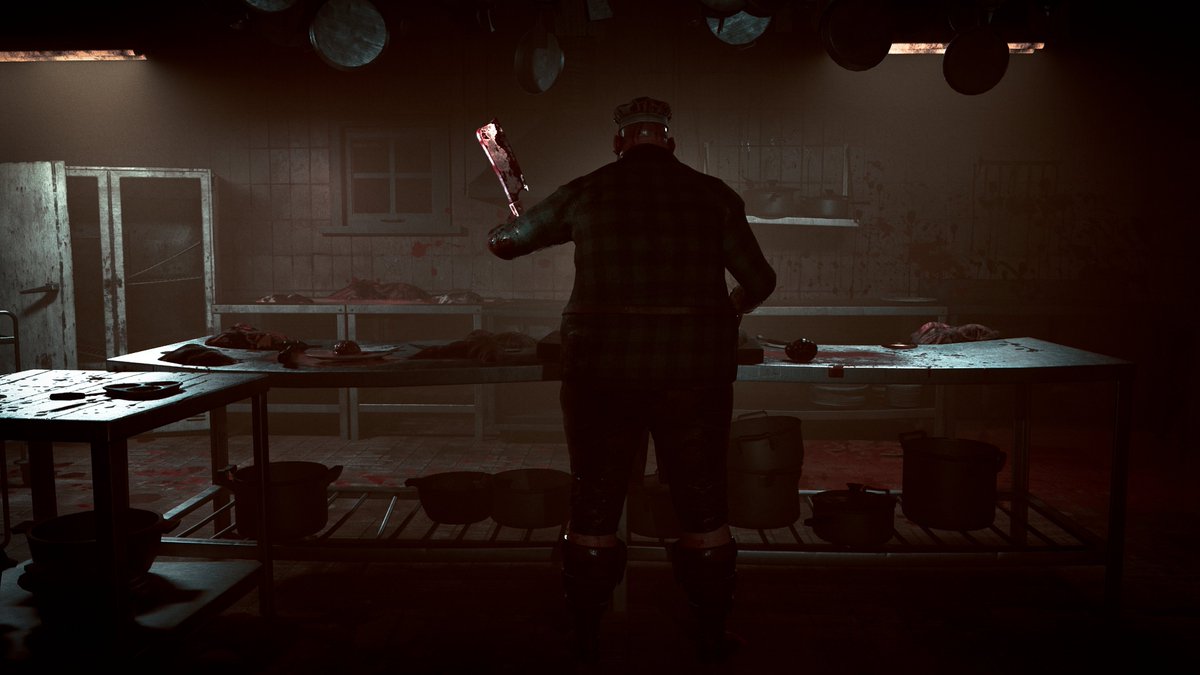 TFRGame's tweet image. What&apos;s for dinner tonight?🔪 #ScreenshotSaturday #UE5 #UnrealEngine5 #indiedev #Horrorgame #PCgaming #indiegame
