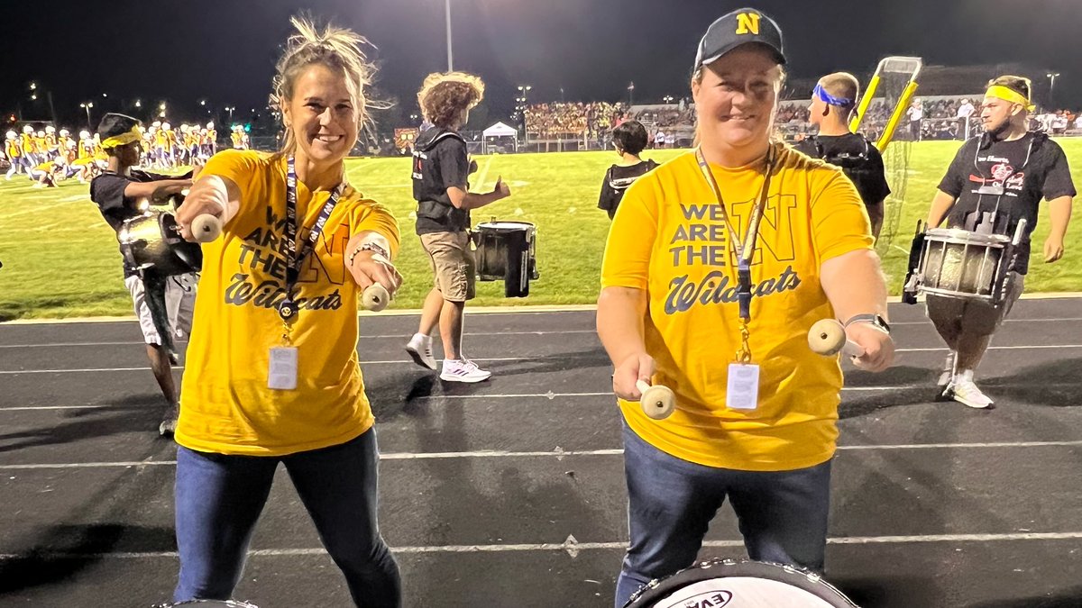 lancefuhrer's tweet photo. Friday Nights are back and the Wildcats brought the energy and spirit. https://t.co/X8BNY84dNn
