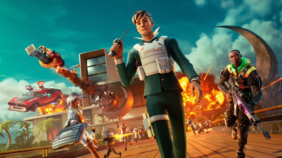 Nokatir's tweet photo. La Saison 4 chapitre 4 me rappelle quand j'ai commencé fortnite https://t.co/fUUZrrBiG8
