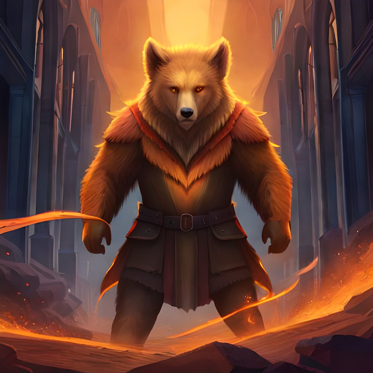 bear_dork's tweet photo. Meet 'InfernoClaw,' the fire-born bear! ๐ฅ๐ป In hyper-realistic detail, it blazes with fiery power and intensity. Explore its close-up glory and witness nature's fury. Get ready for an immersive journey into the world of fire and beauty. ๐ป๐ฅ
#dorkbear #nft #digitalart #nftart https://t.co/GEv2dfez3e