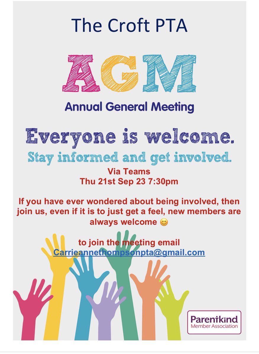 thecroftprimar1's tweet photo. All are welcome! https://t.co/Oc8C0IaoDJ