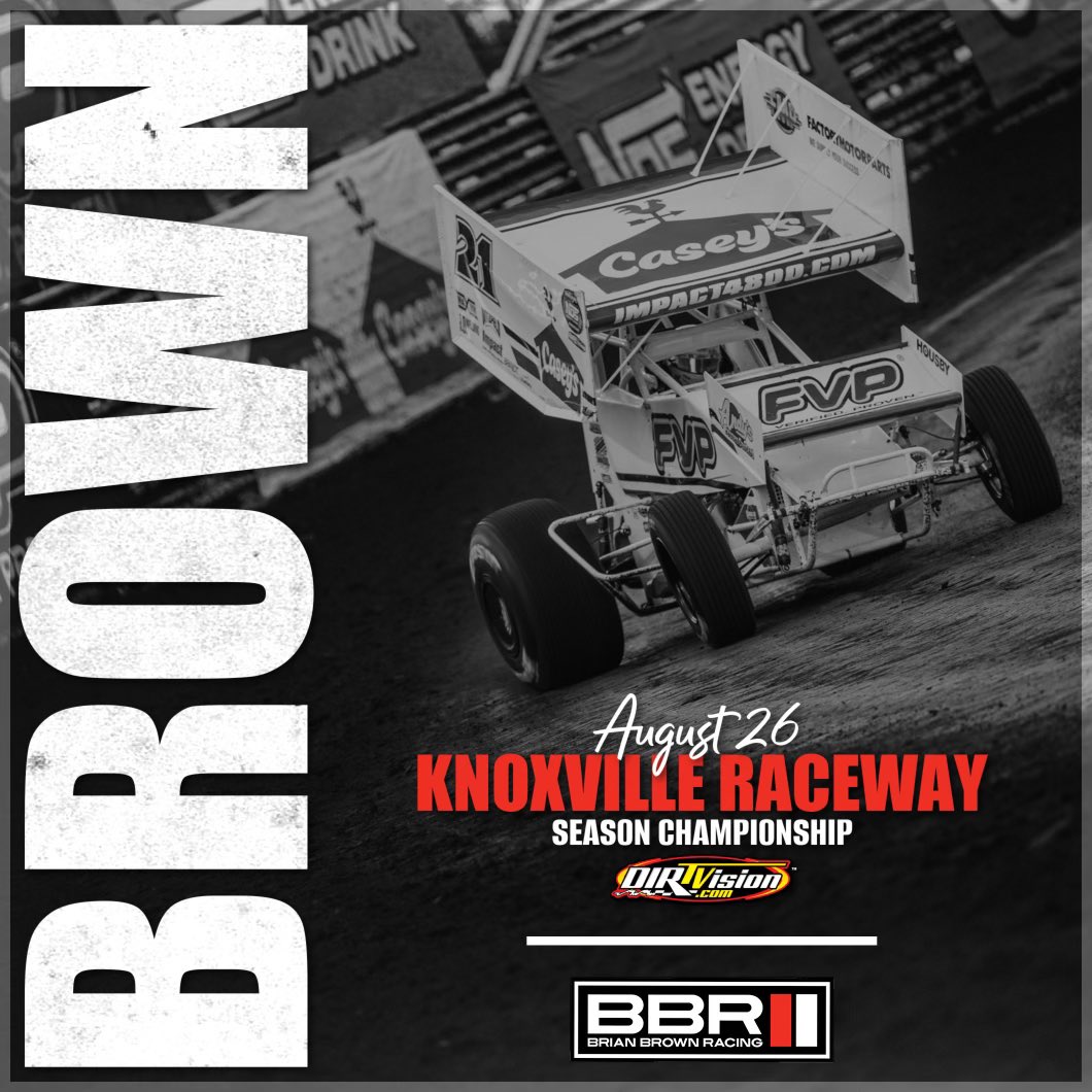 BrianBrown21's tweet photo. 🏎️ Race Day for the @caseysgenstore |@FVPparts 21 

•Location• Knoxville Iowa
•Track• @knoxvilleraces 
•Series• KCCS 

•Merchandise• Available post race at the hauler 

#DitzfeldTransfer
#DitzfeldContainer
@HawkHunting
@ialottery 
@WaldingerCorp https://t.co/HZlkIMDqPK