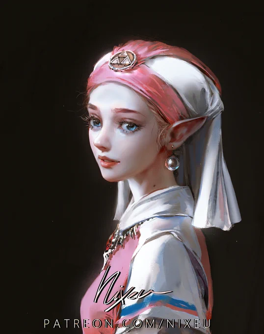 ZELDA ⋗ Girl with a Pearl Earring 