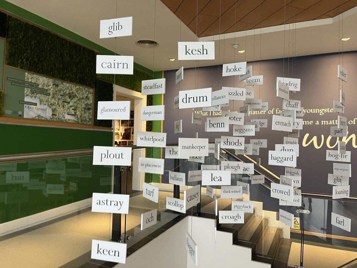 catherineheaney's tweet photo. A symphony of poetry from #alicelyons #niallcampbell #emmamust @martindyar #zaffarkunial each reflecting on the influence of #SeamusHeaney on their work. #anotethatpaysyouback @SHHomePlace #anniversary #bellaghy https://t.co/si8FC8hICw