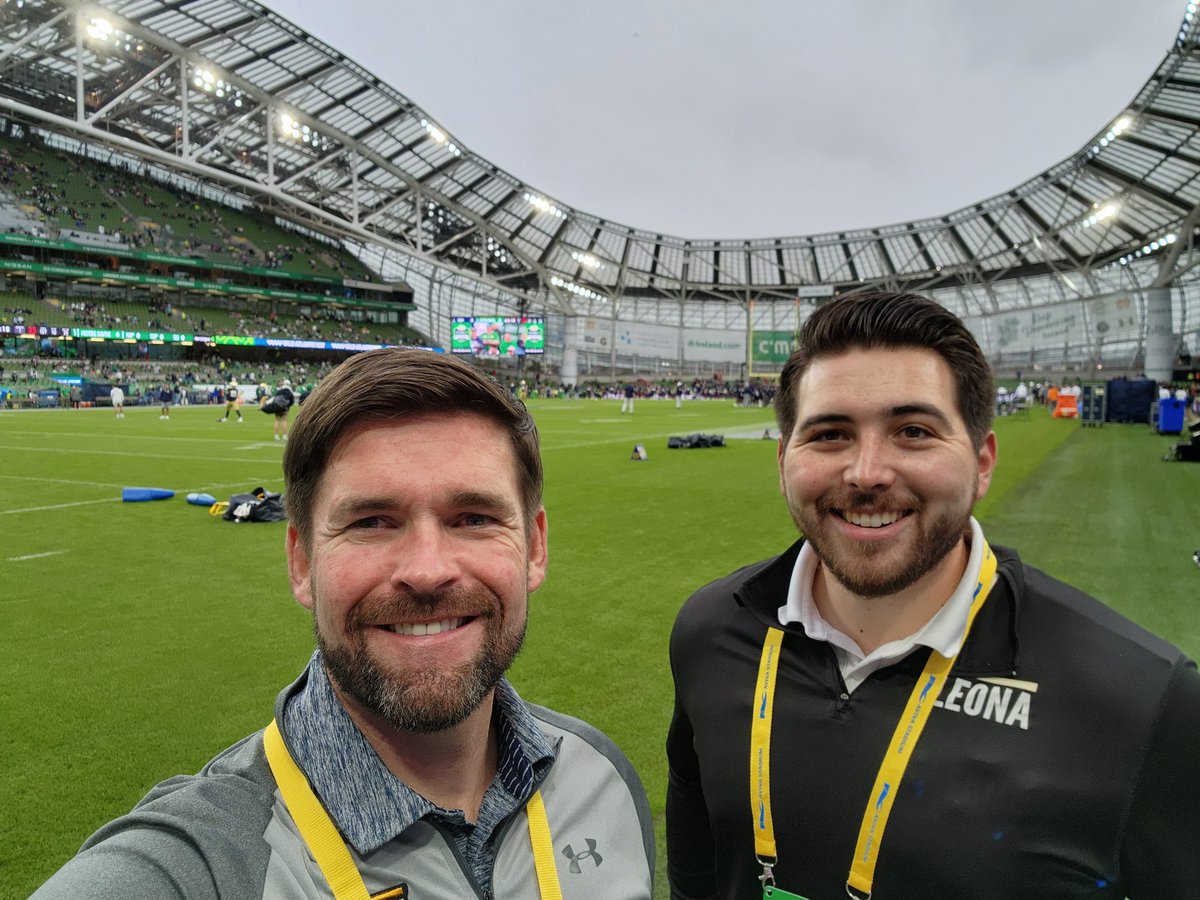 Dan Gale (@dangalejr) on Twitter photo It's 2023 <a href="/NCAA/">NCAA</a> College Football Season and <a href="/LEONAintel/">LEONA</a> is honored to kick it off in <a href="/VisitDublin/">Visit Dublin</a> for the <a href="/NDFootball/">Notre Dame Football</a> vs <a href="/NavyFB/">Navy Football</a> <a href="/AerLingus/">Aer Lingus</a> <a href="/cfbireland/">Aer Lingus College Football Classic</a> Classic! Great event and looking forward to being back next year with <a href="/GeorgiaTech/">Georgia Tech</a> vs <a href="/Seminoles/">FSU Seminoles</a>! #NCAAF @brett It's 2023 <a href="/NCAA/">NCAA</a> College Football Season and <a href="/LEONAintel/">LEONA</a> is honored to kick it off in <a href="/VisitDublin/">Visit Dublin</a> for the <a href="/NDFootball/">Notre Dame Football</a> vs <a href="/NavyFB/">Navy Football</a> <a href="/AerLingus/">Aer Lingus</a> <a href="/cfbireland/">Aer Lingus College Football Classic</a> Classic! Great event and looking forward to being back next year with <a href="/GeorgiaTech/">Georgia Tech</a> vs <a href="/Seminoles/">FSU Seminoles</a>! #NCAAF @brett