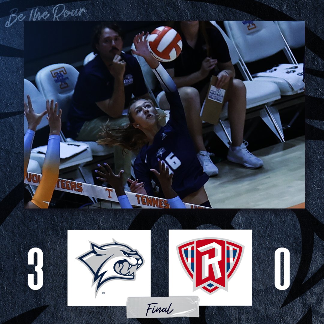 WILDCATS WIN! We leave the Indiana Invitational with a 2-1 record following Saturday's straight-set victory against Radford!! #BeTheRoar 

We play our home opener Wednesday, Aug. 30 (6 PM) against Boston College. See you at Lundholm Gym!