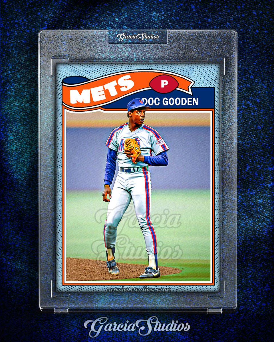 GarciaStudios's tweet photo. @CheahaCardworks @jAbRoNi1980 @HeavyJ28 @mosley_mark DOC GOODEN Here's my 6th tribute card to the DOC! ⚾️
'77🏈 #GarciaStudios REDUX
#100CardsOfDoc #CardArt #100CardChallenge https://t.co/t8WOLuomsc
