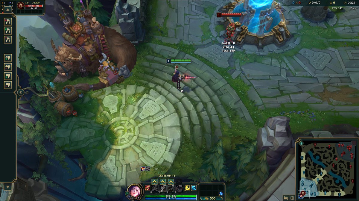 vanillefolia's tweet photo. @Nukes_lol It’s a little tricky with Zeri to tell the exact range. I tried to test it a while back, you can see the range difference if you look at the stairs from the base, both exact max range https://t.co/zfndmpWiOv